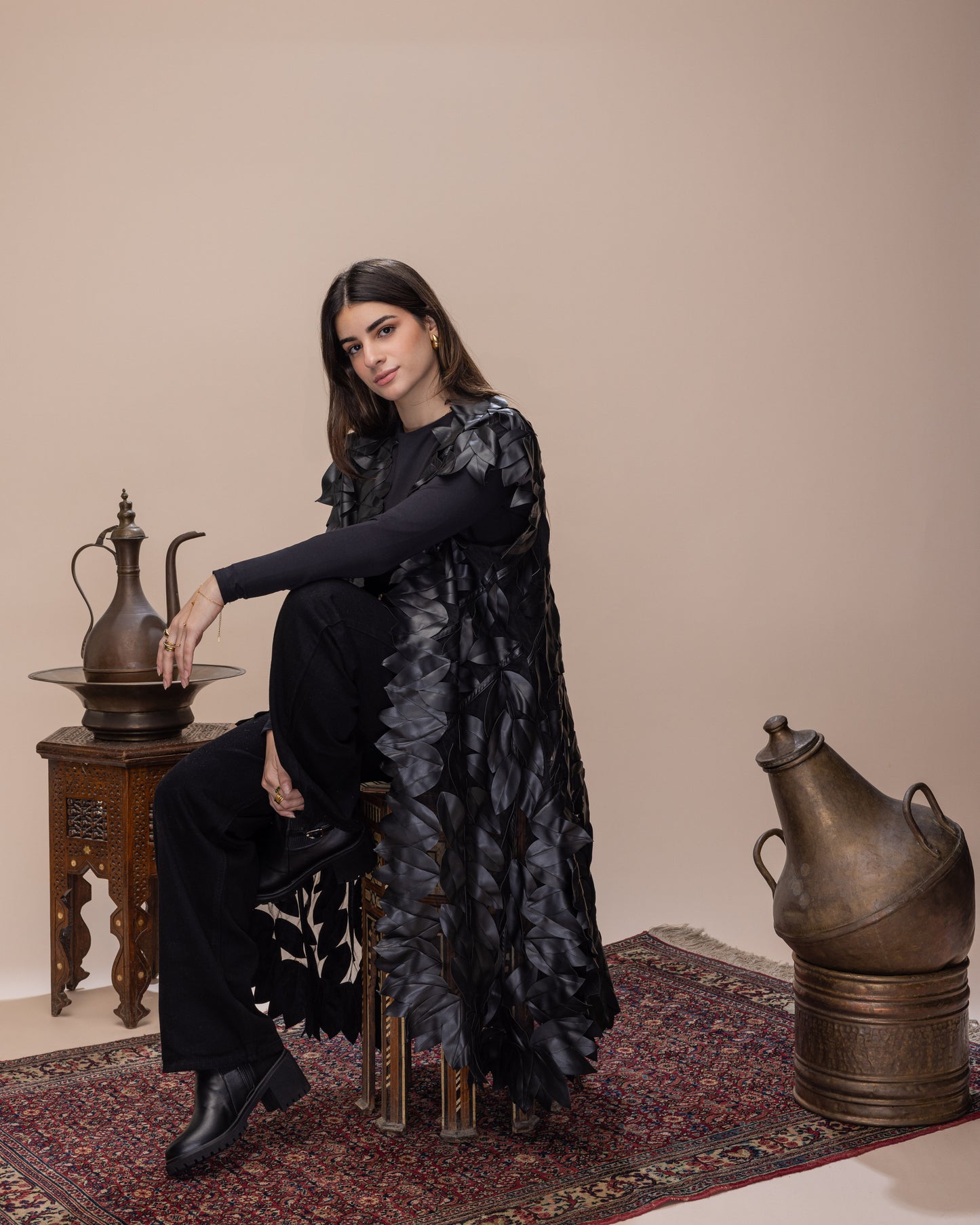 1000 Leaves Longline Vest