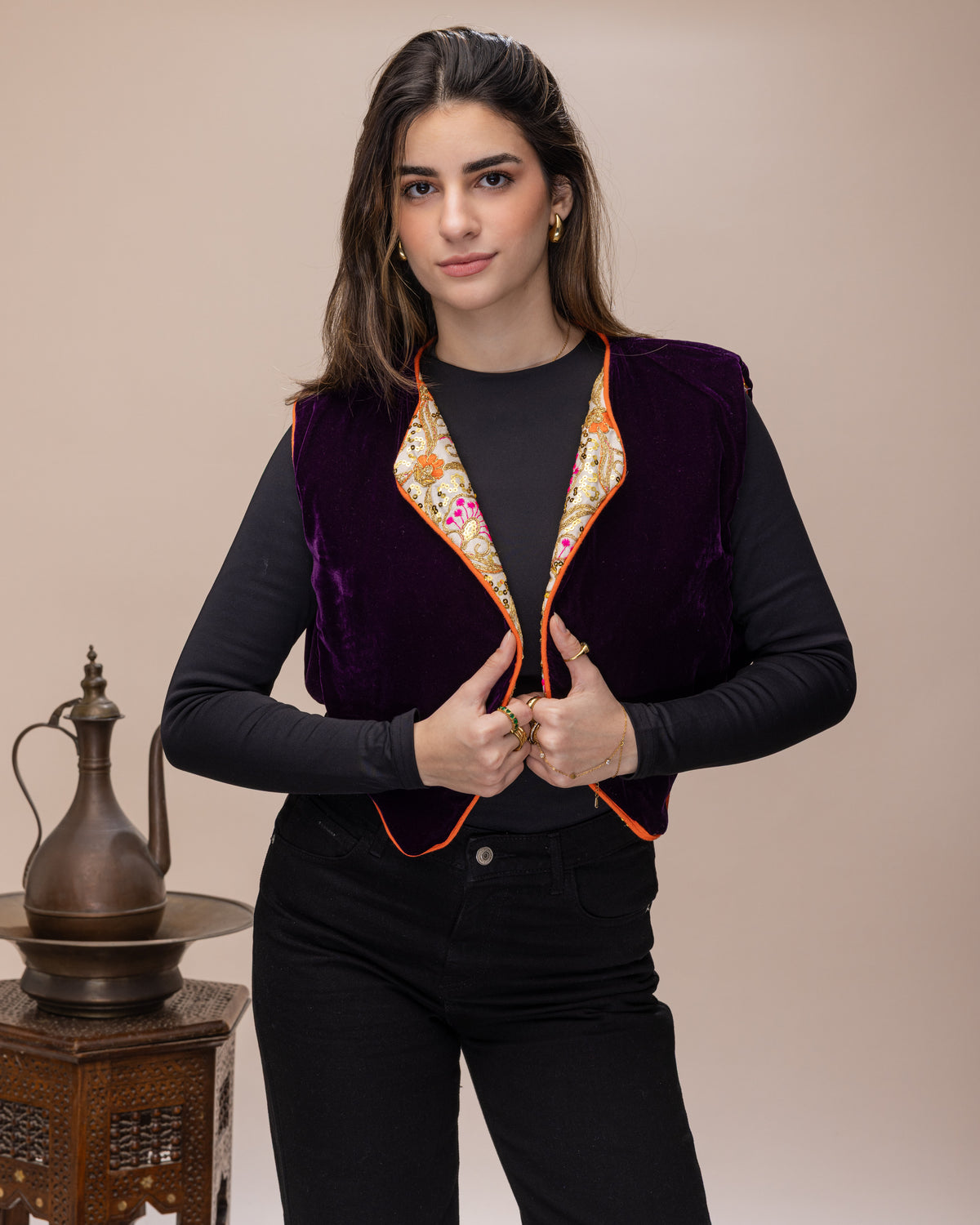 Nile Vest - Off-White x Purple