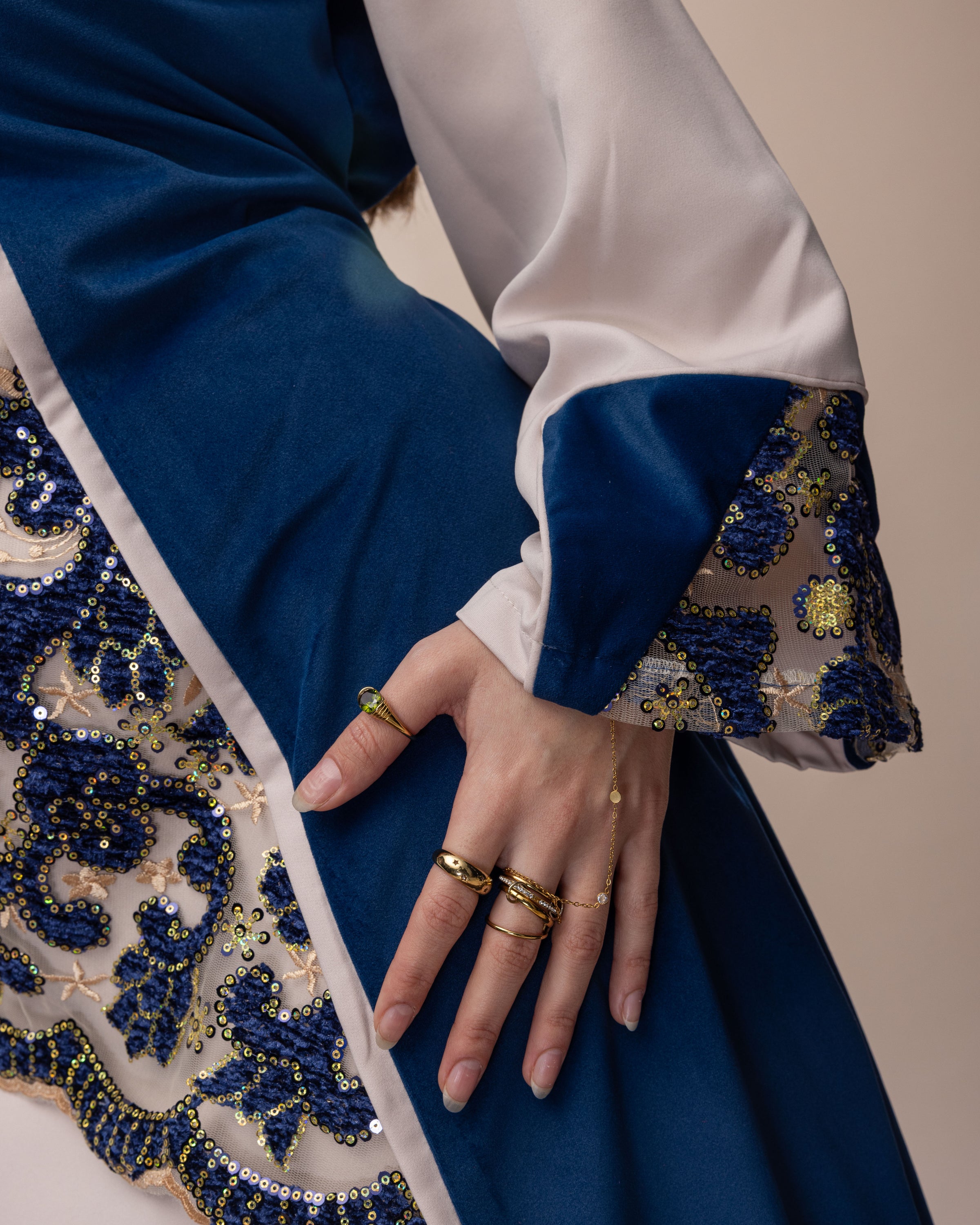 Morroccan Jalabeya - Blue