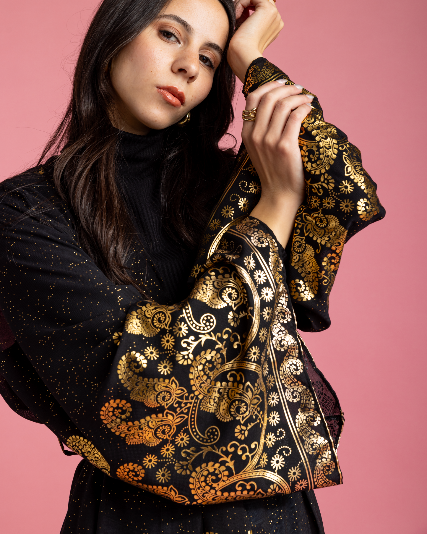 Ramadan IT Kimono - GOLD