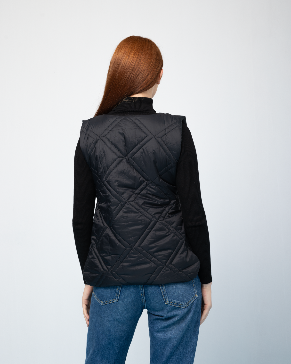 Open Puffer Jacket
