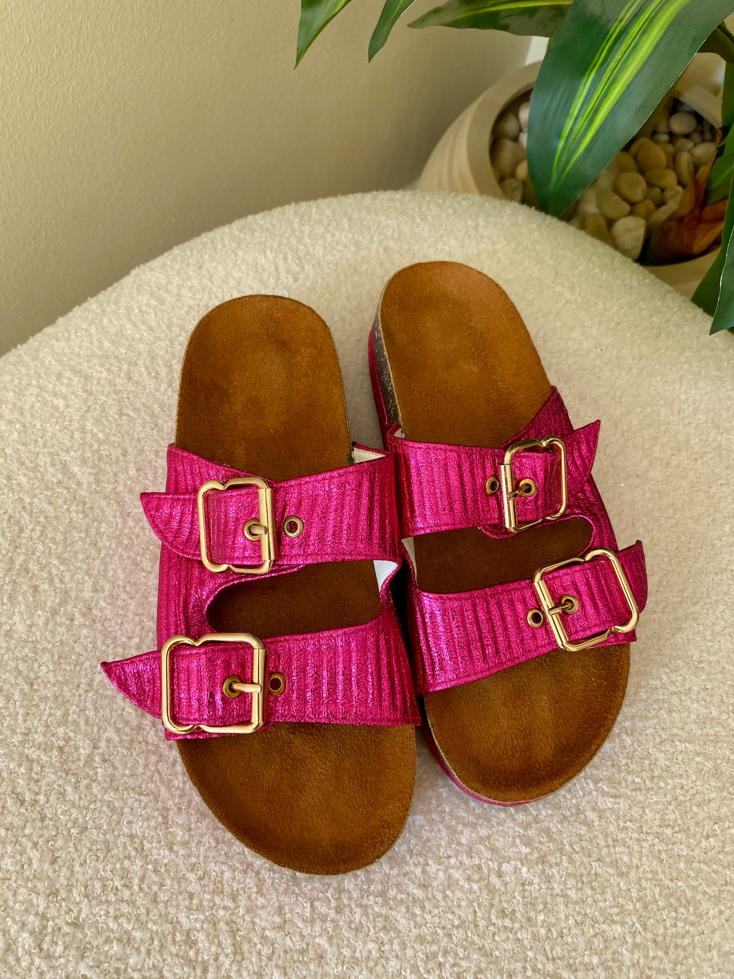 Everyday Platform Slippers-pink