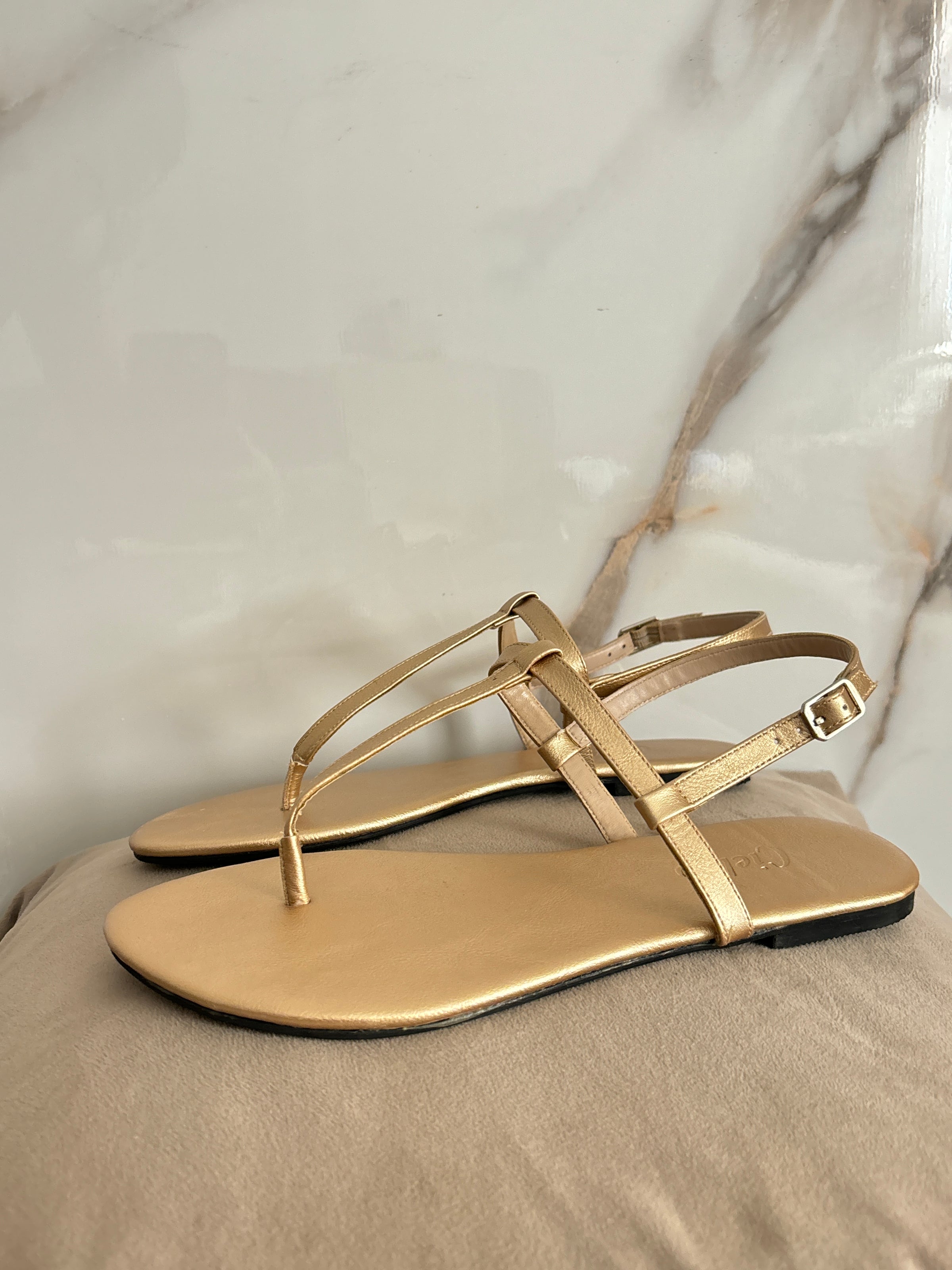 Classic slippers -Gold