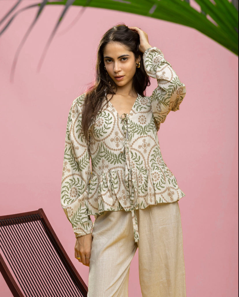 Daisy Open Blouse
