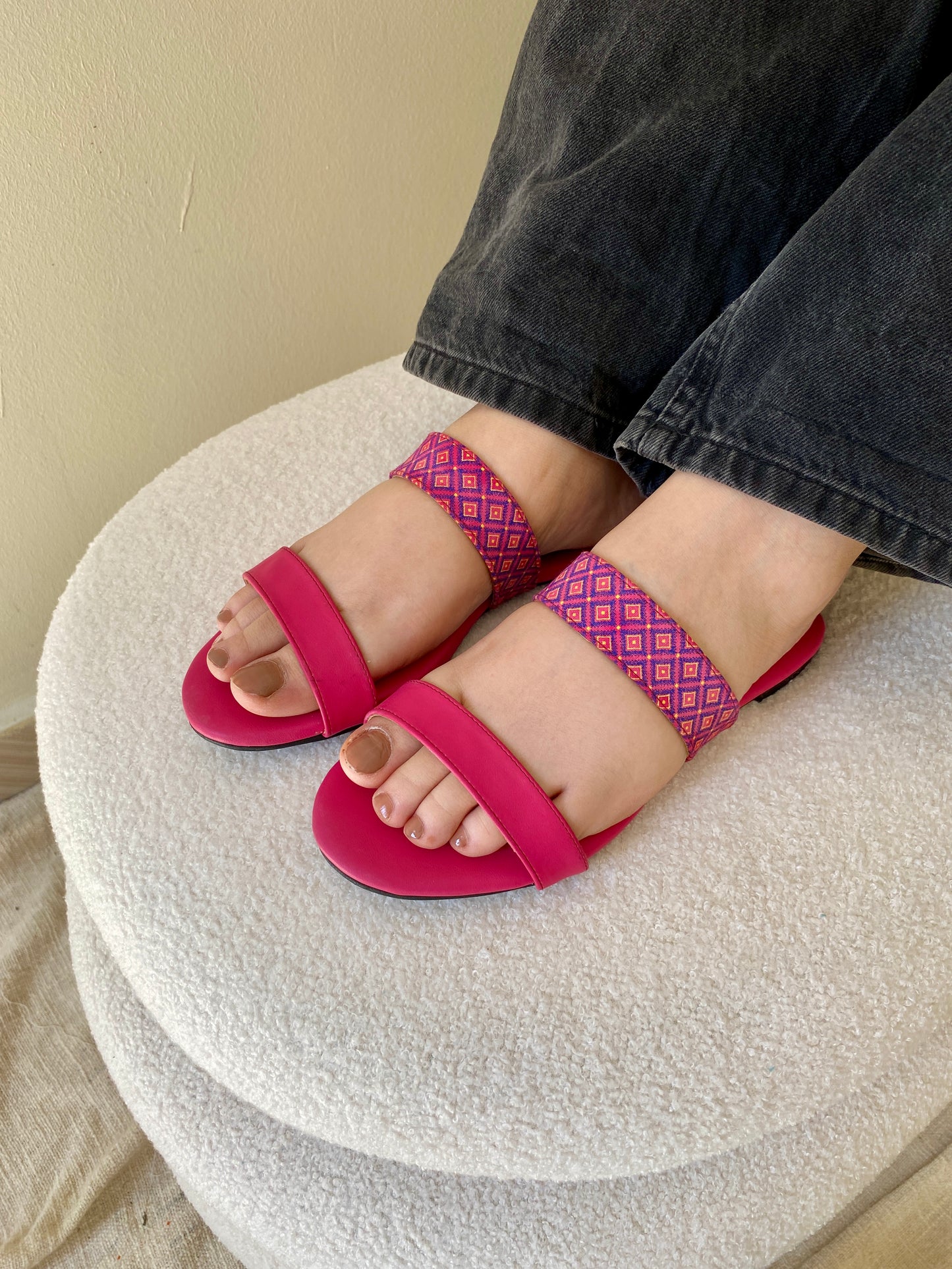 Cape Town Slipper - Fuchsia