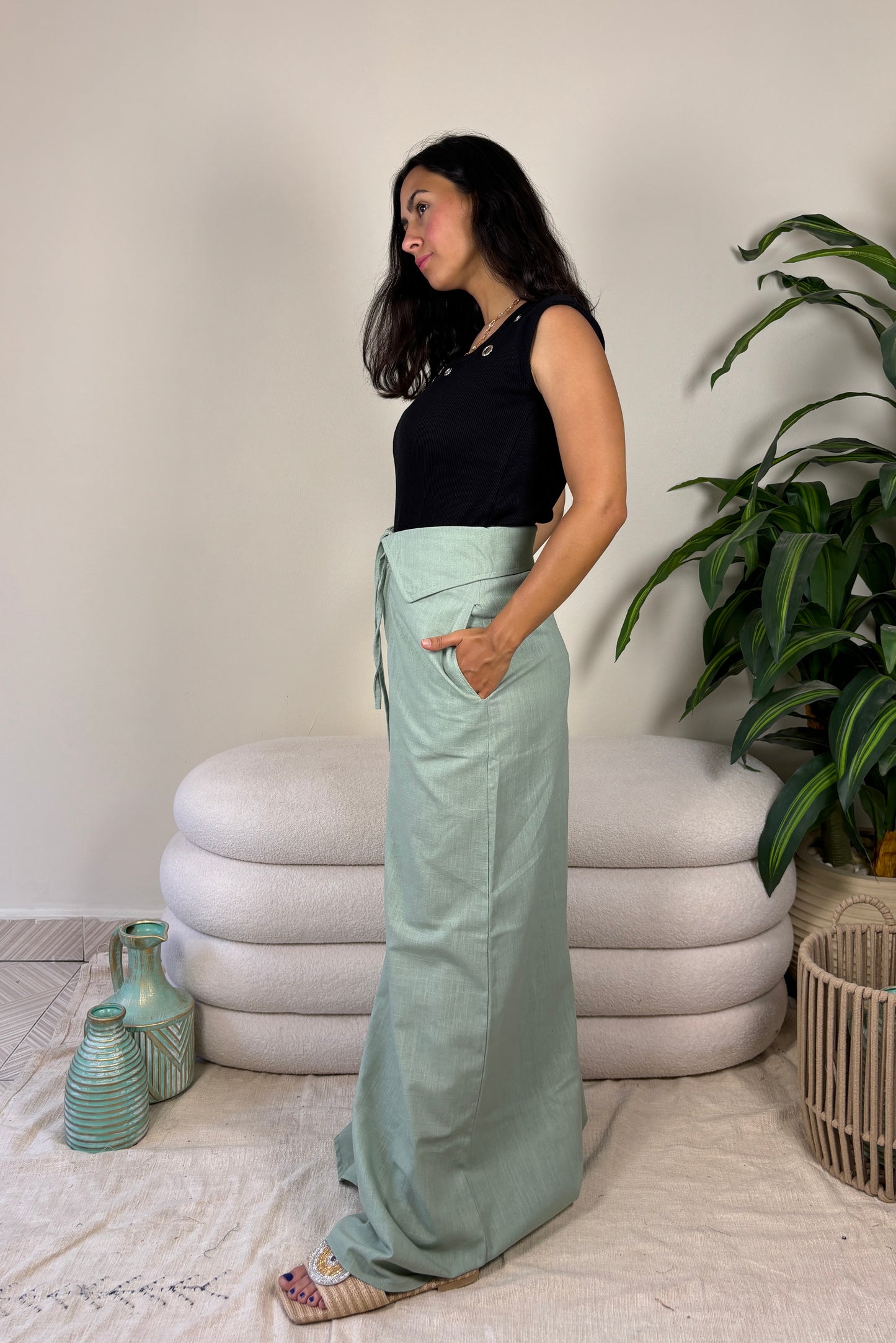 Tally pants-green
