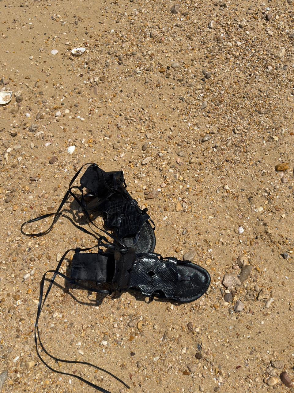 Gladiator Sandals - Black