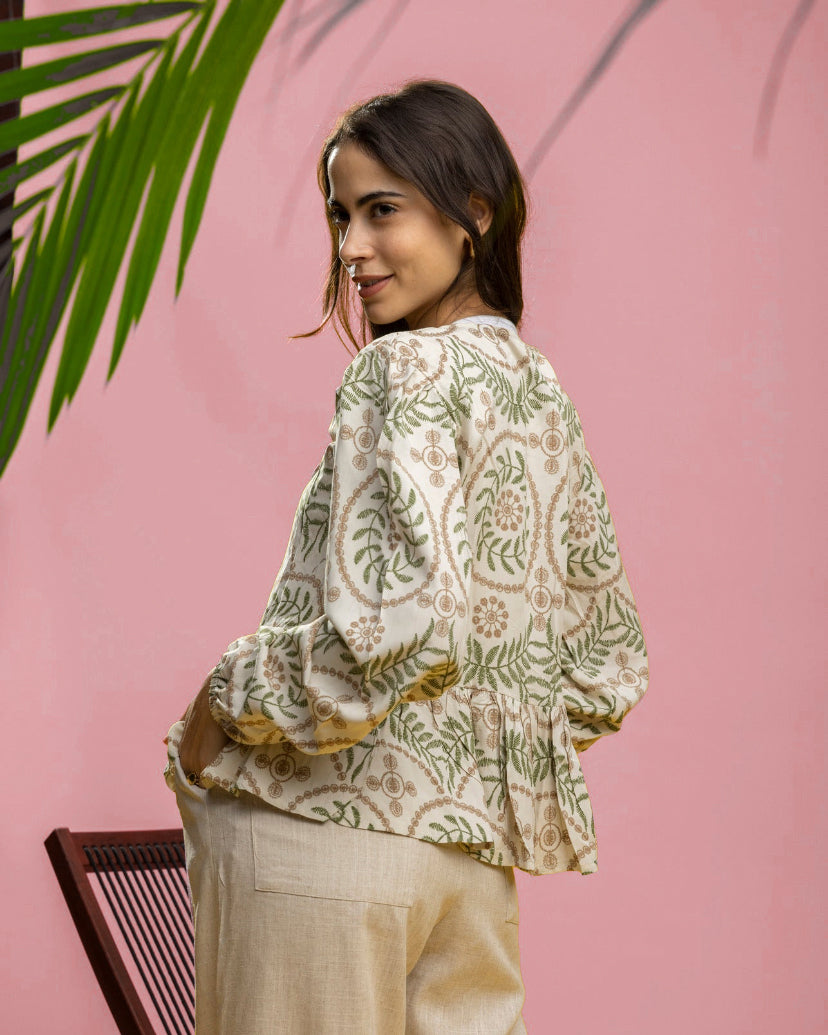 Daisy Open Blouse