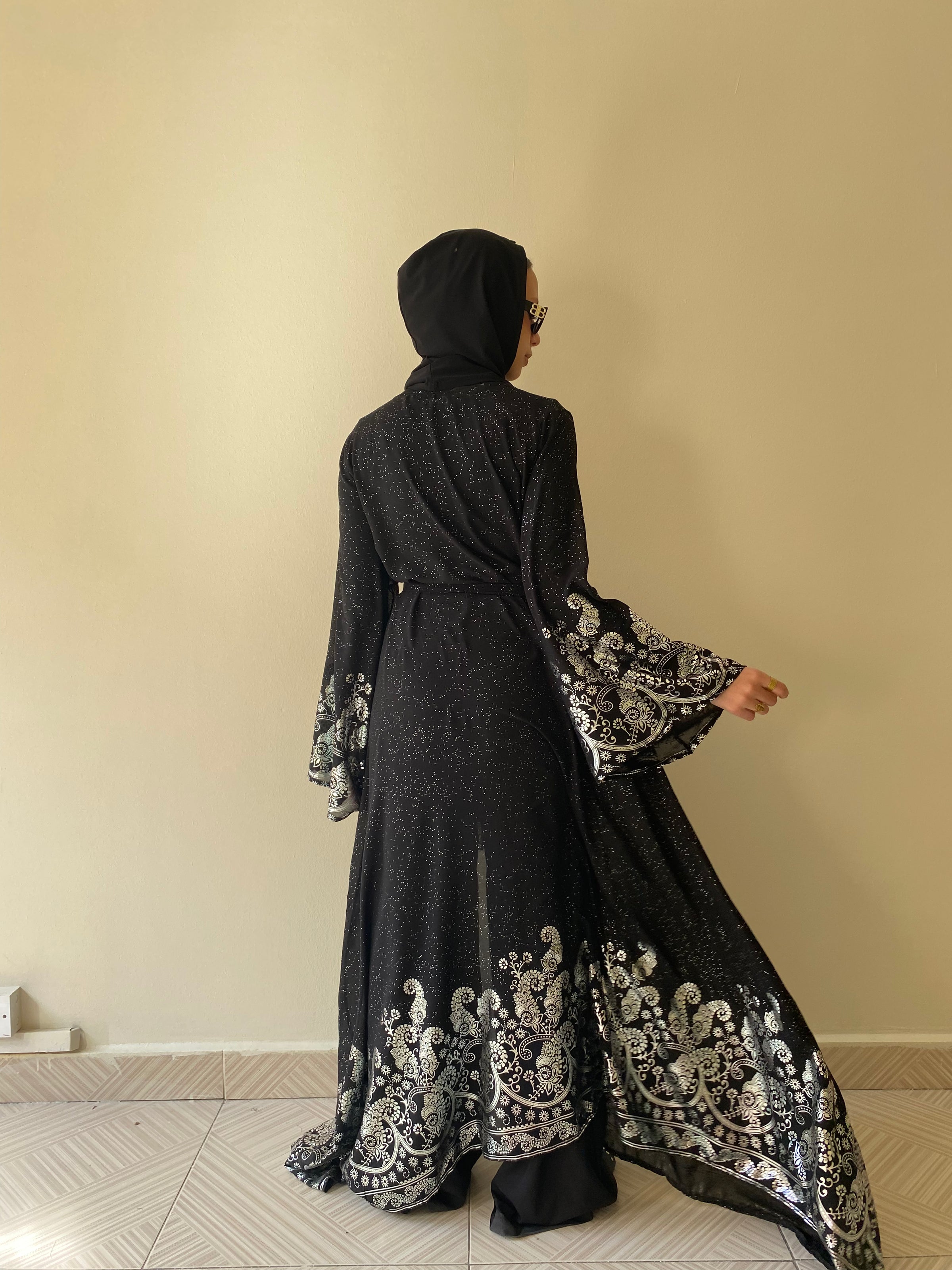 Chiffon IT Kimono - SILVER
