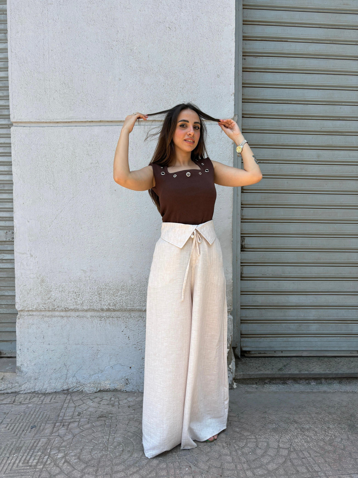 Tally pants-beige