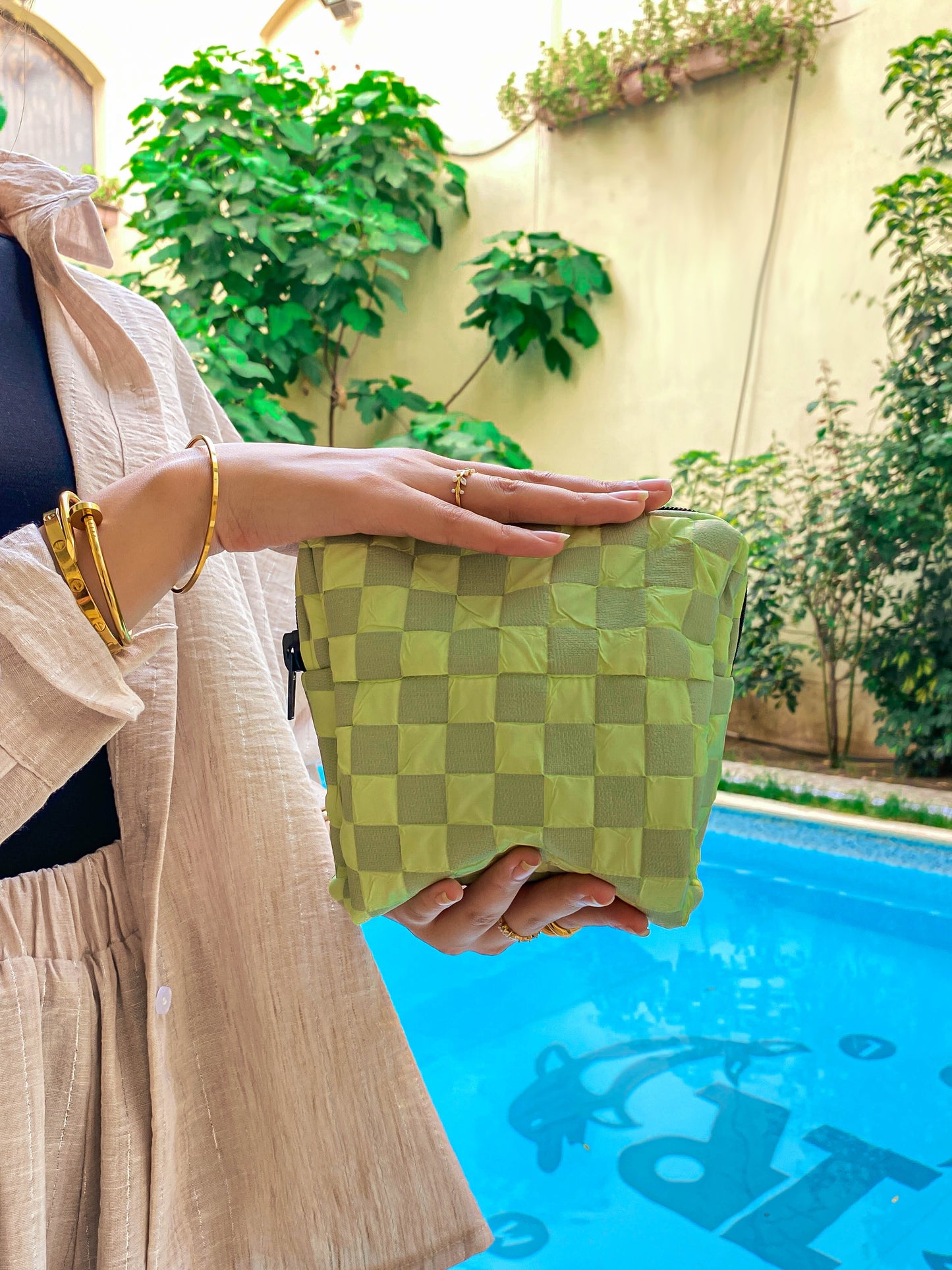 Puff Travel Bag Greens