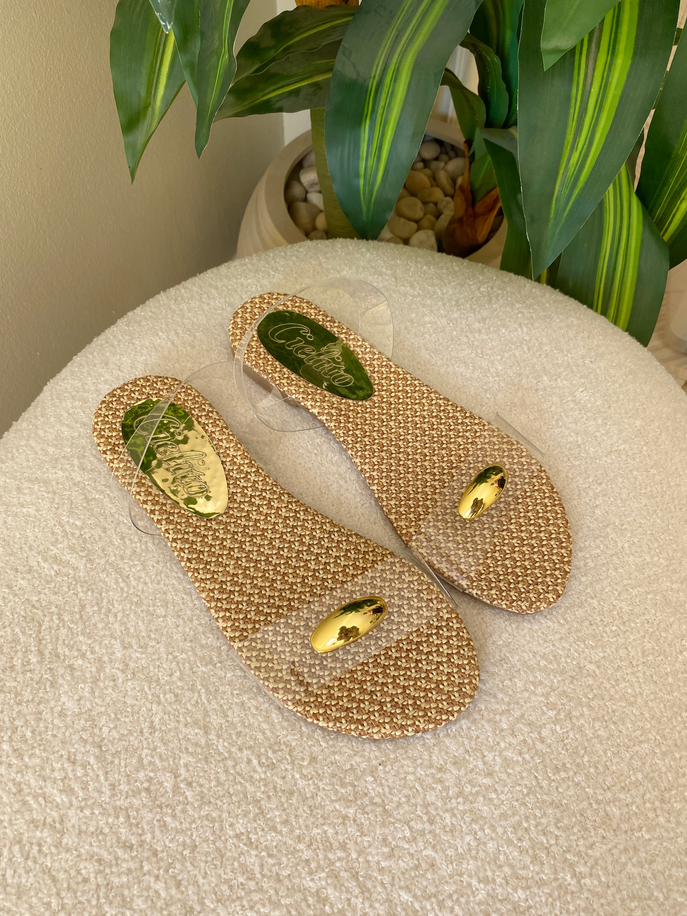 Summer '26 IT Slippers-gold