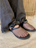 Ami Diamond Mules - Black