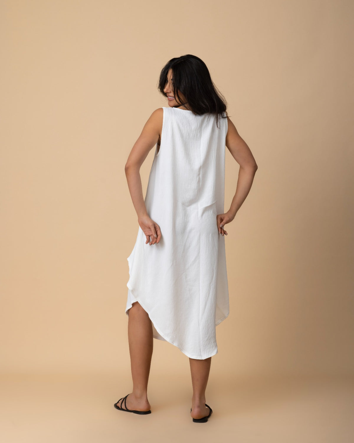 Turkey Dress-White