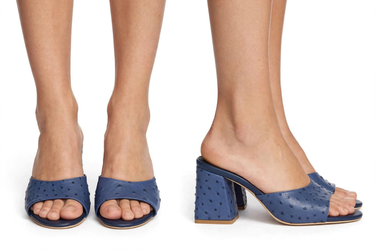 Cactus-Embossed Sandals