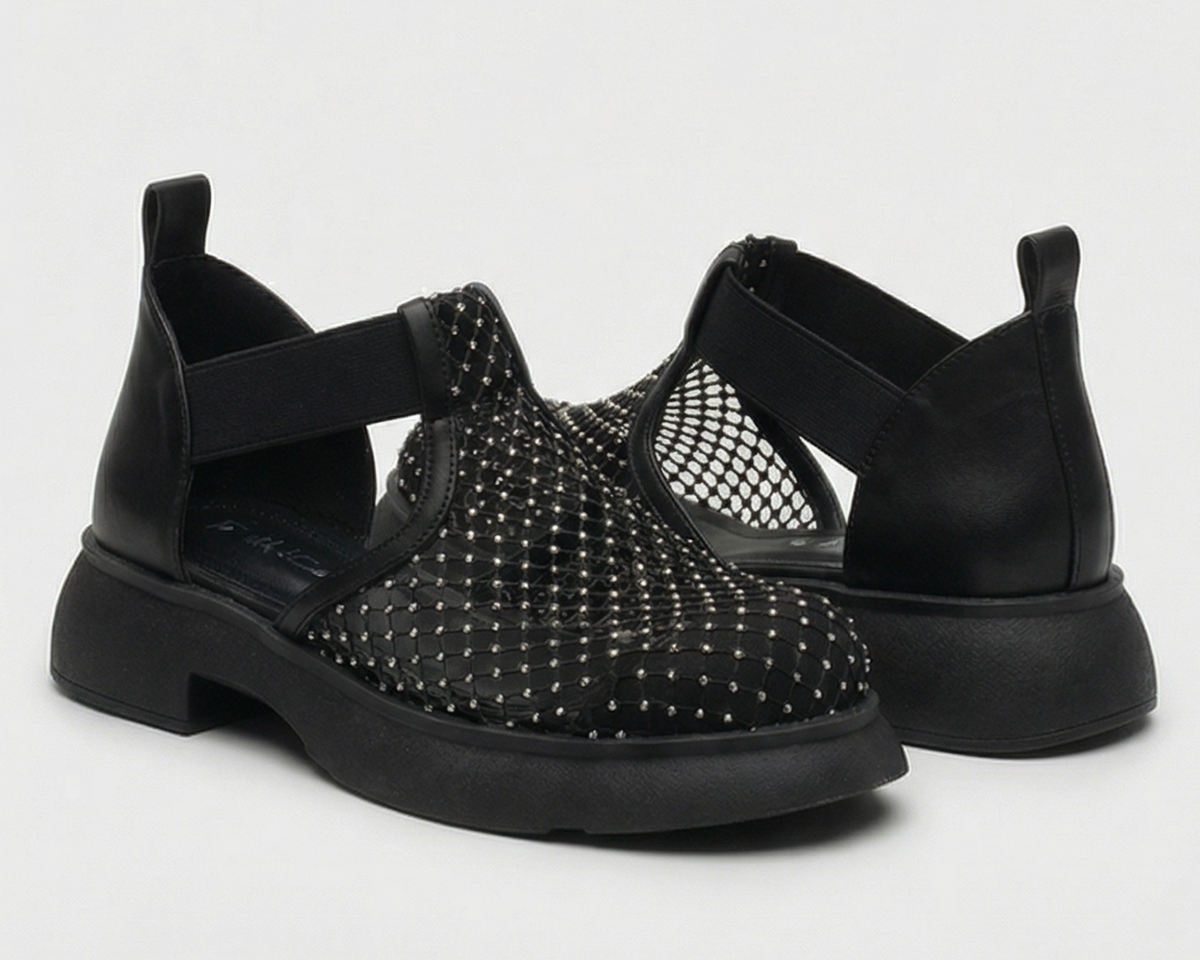 Net Loafers - Black