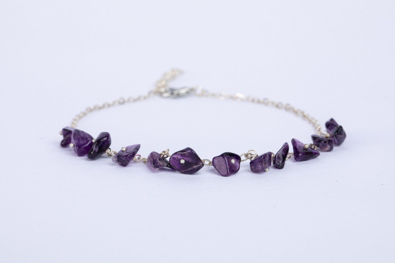 Tesoro - Royal Purple Anklet