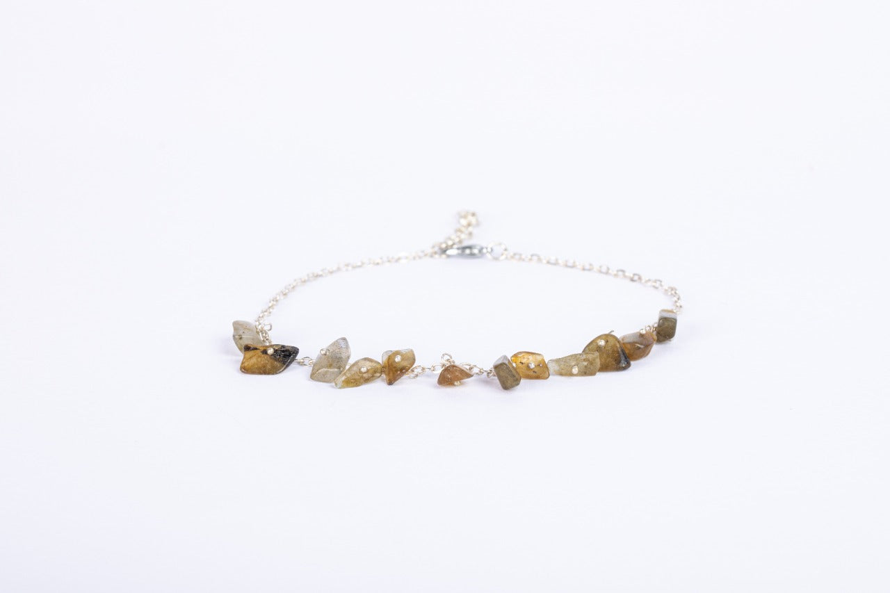 Tesoro - Sea Green Anklet