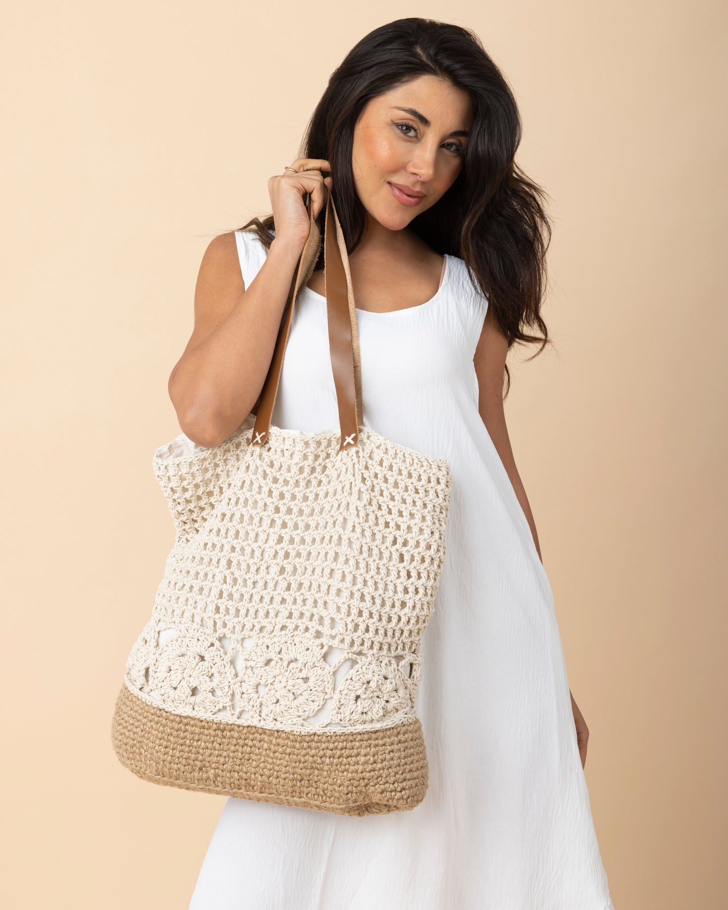 Macarme Tote Bag - White