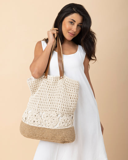 Macarme Tote Bag - White