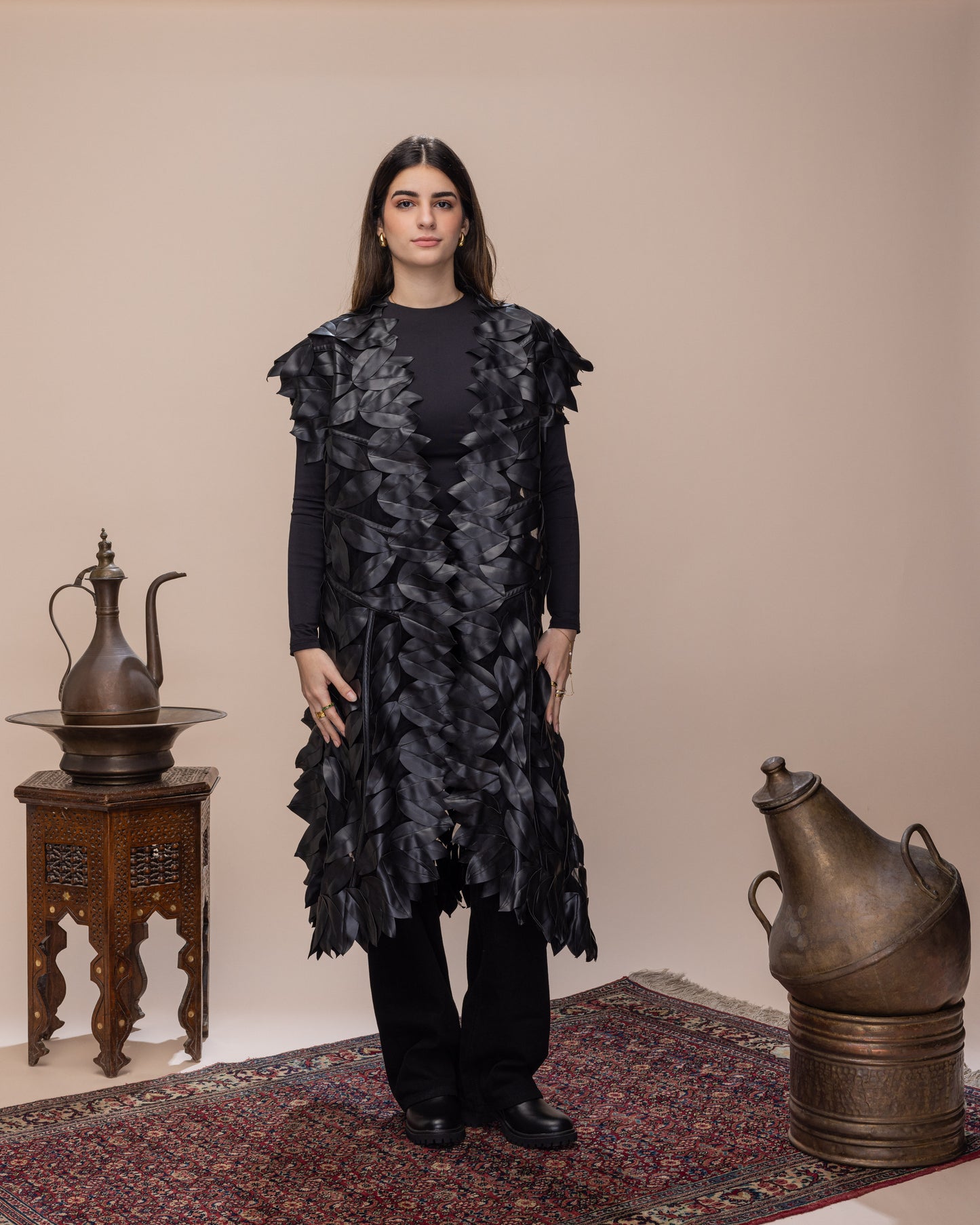 1000 Leaves Longline Vest