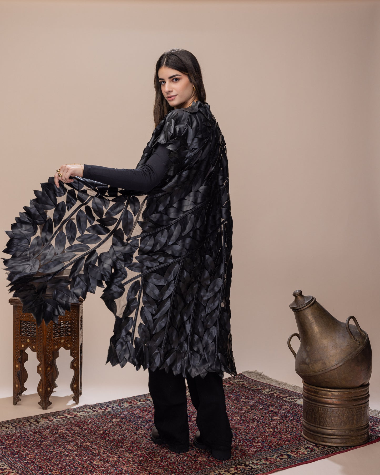 1000 Leaves Longline Vest