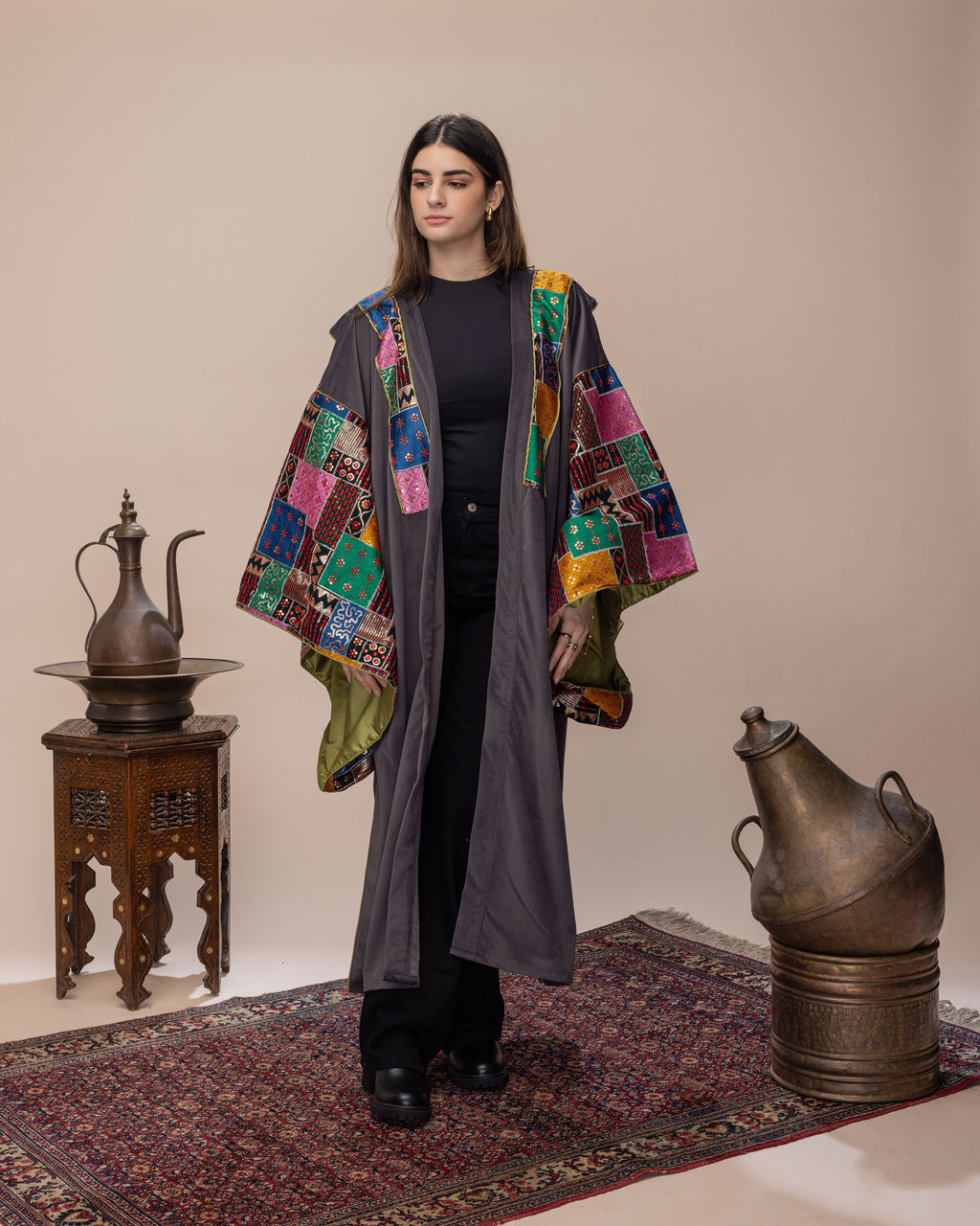 Morroccan Kaftan - Grey
