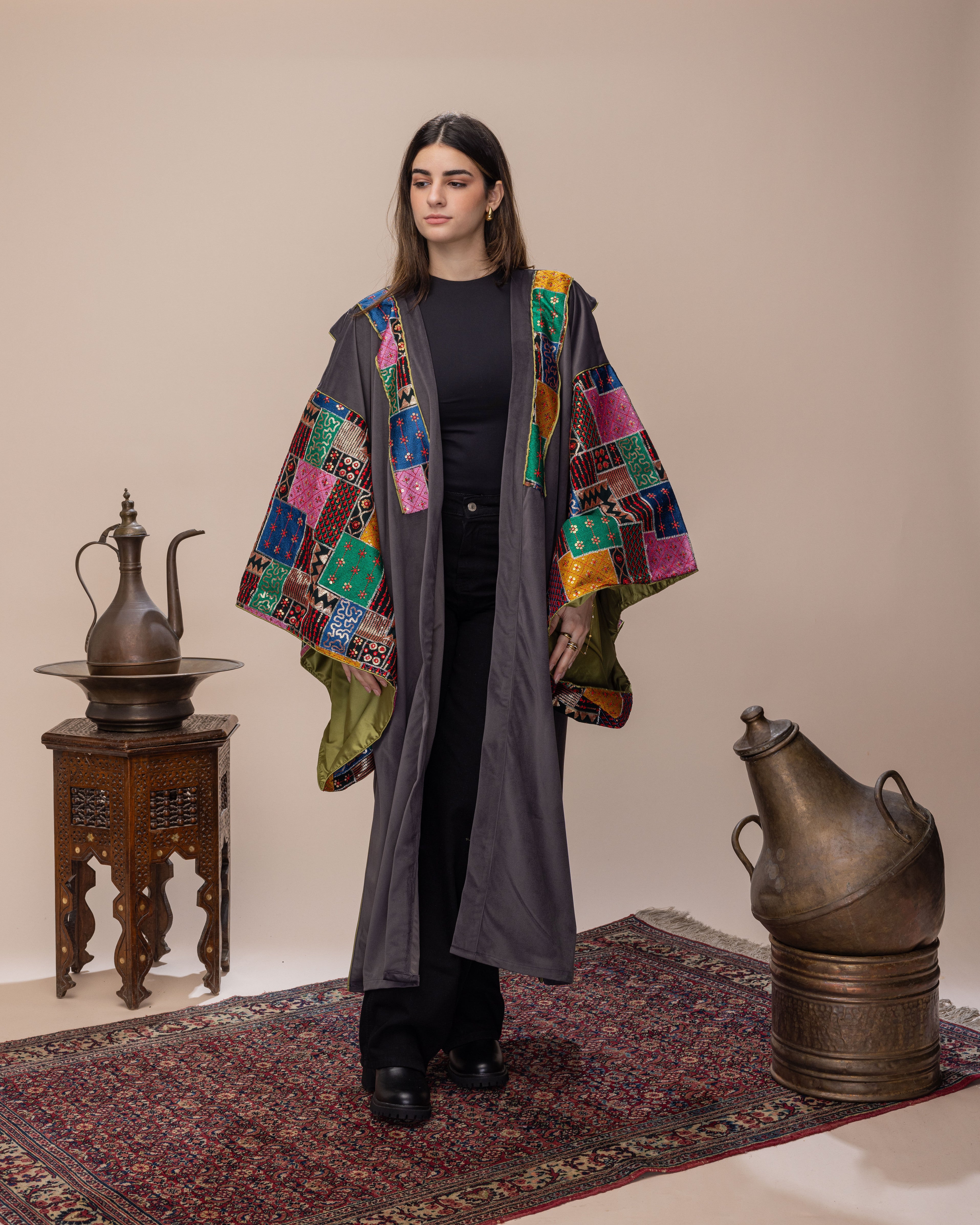 Morroccan Kaftan - Grey