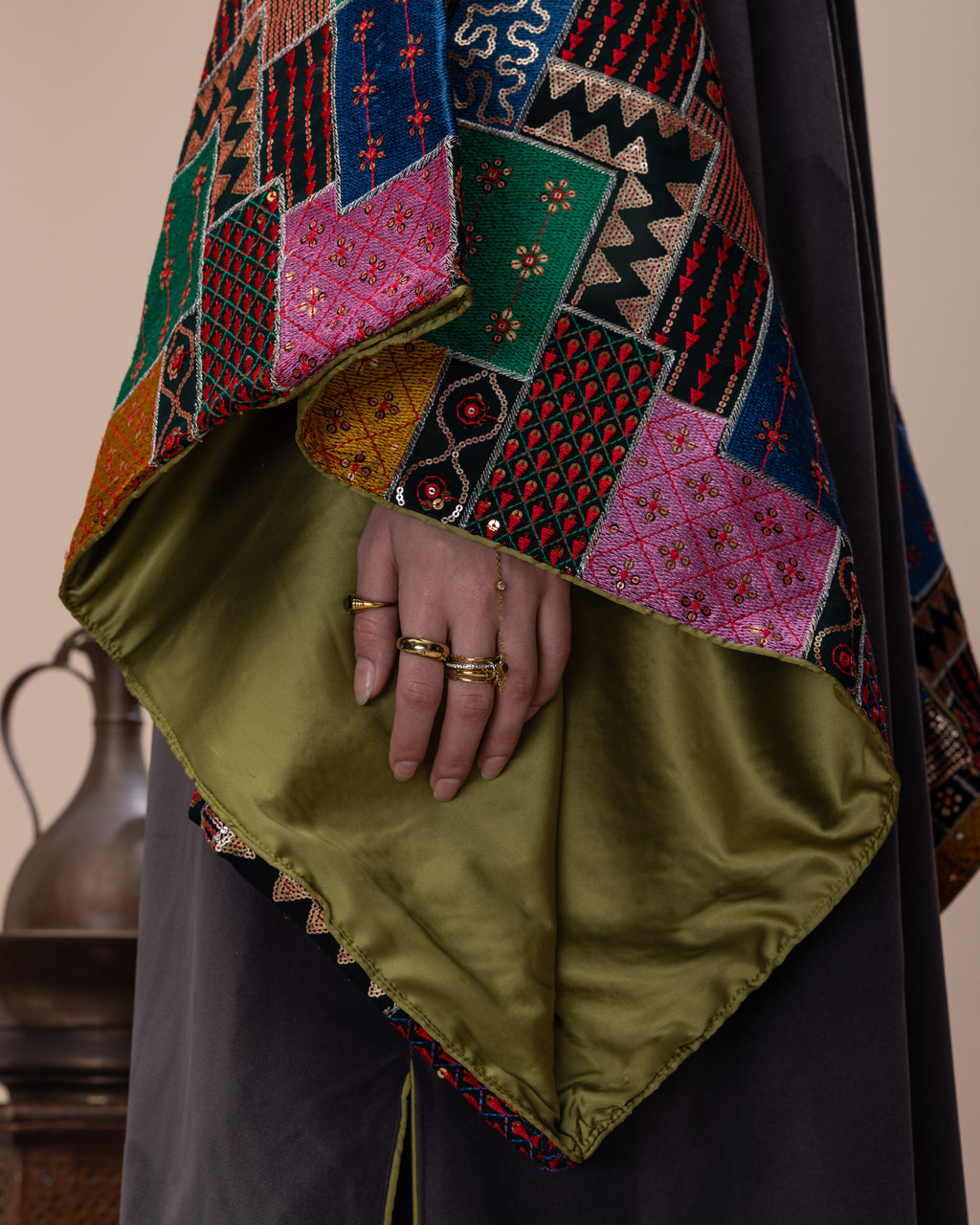 Morroccan Kaftan - Grey
