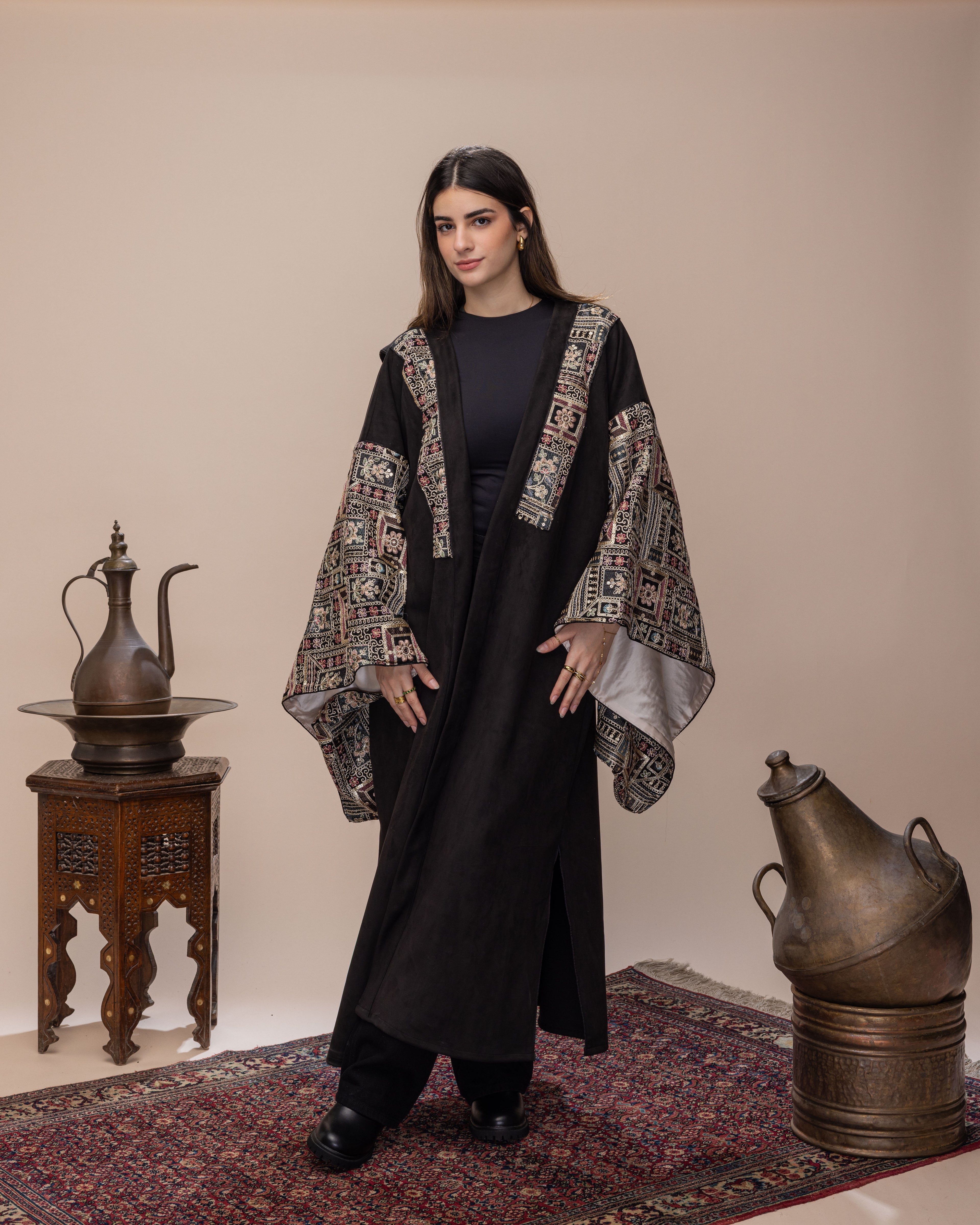 Morroccan Kaftan - Black