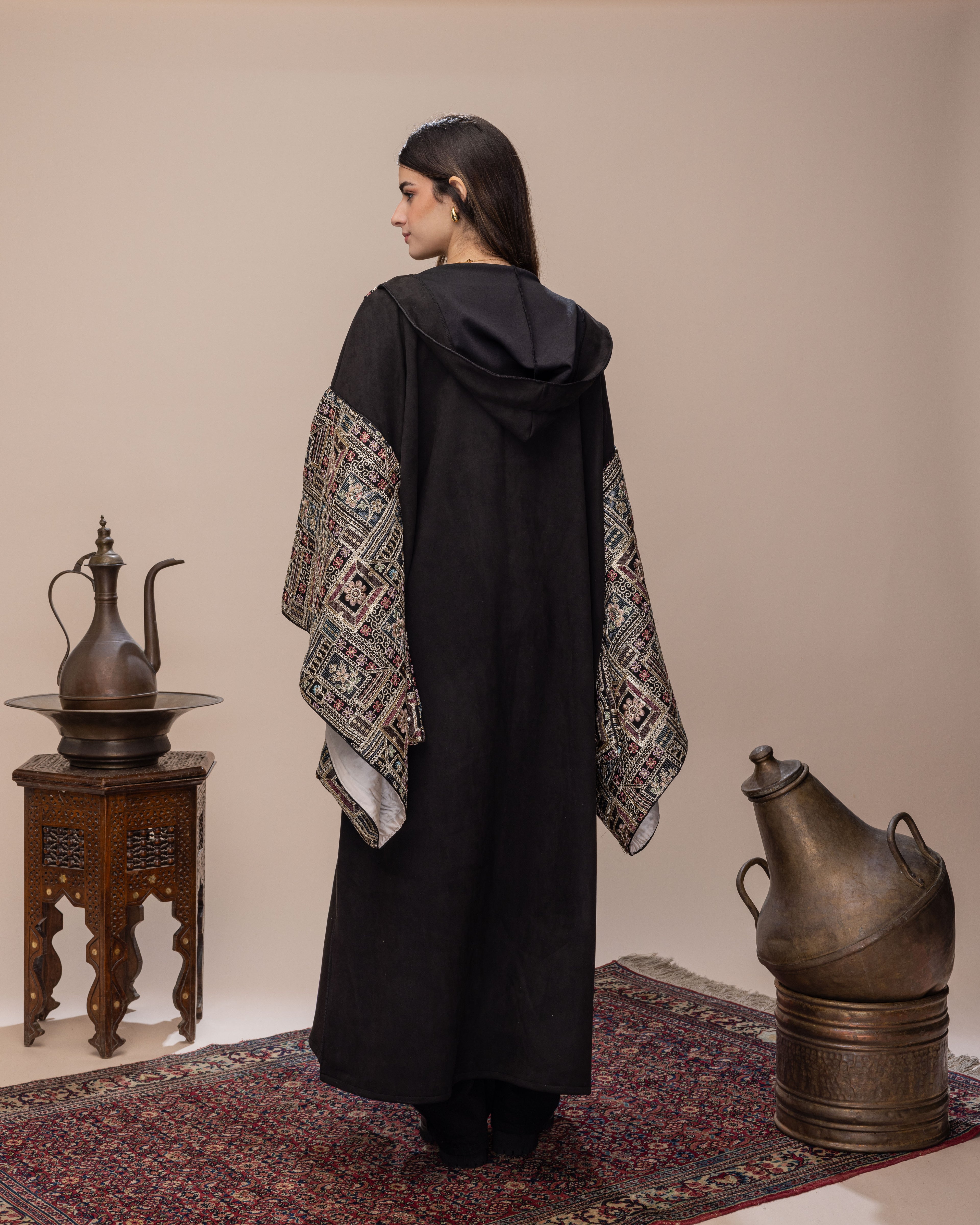 Morroccan Kaftan - Black