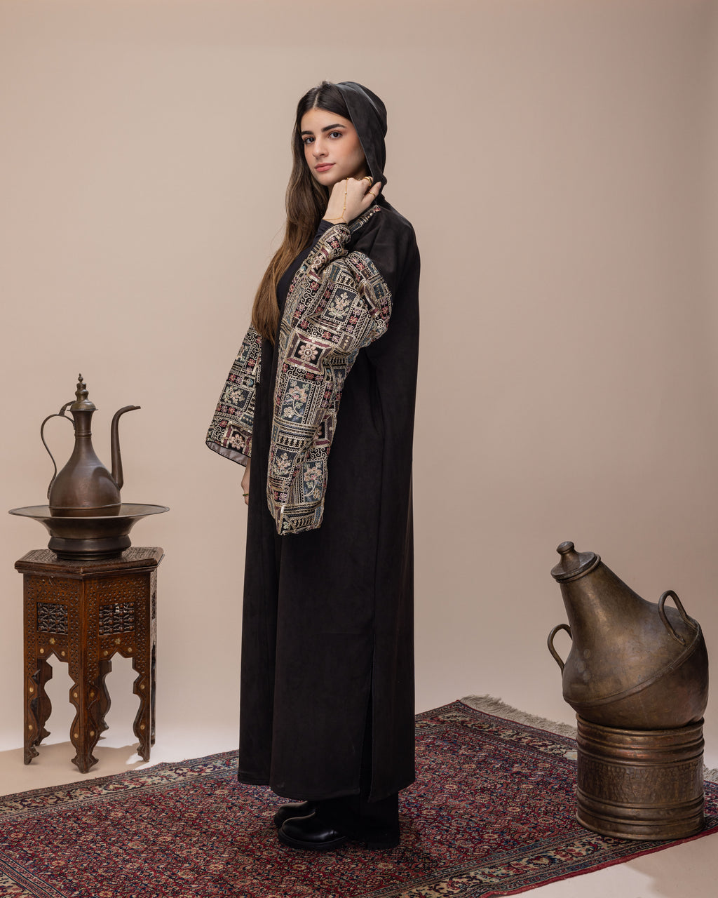 Morroccan Kaftan - Black