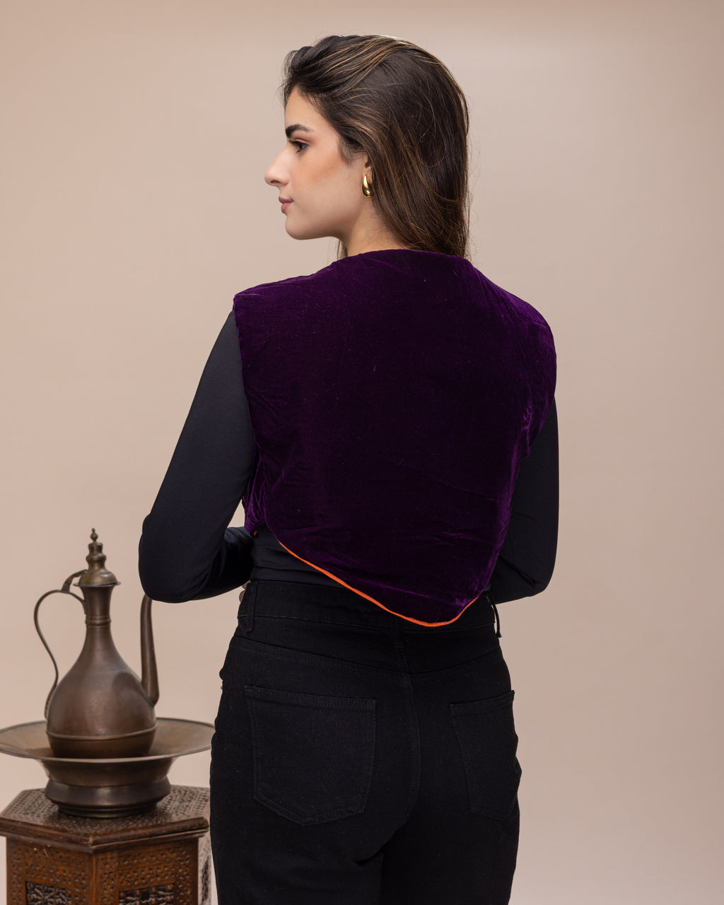 Nile Vest - Off-White x Purple