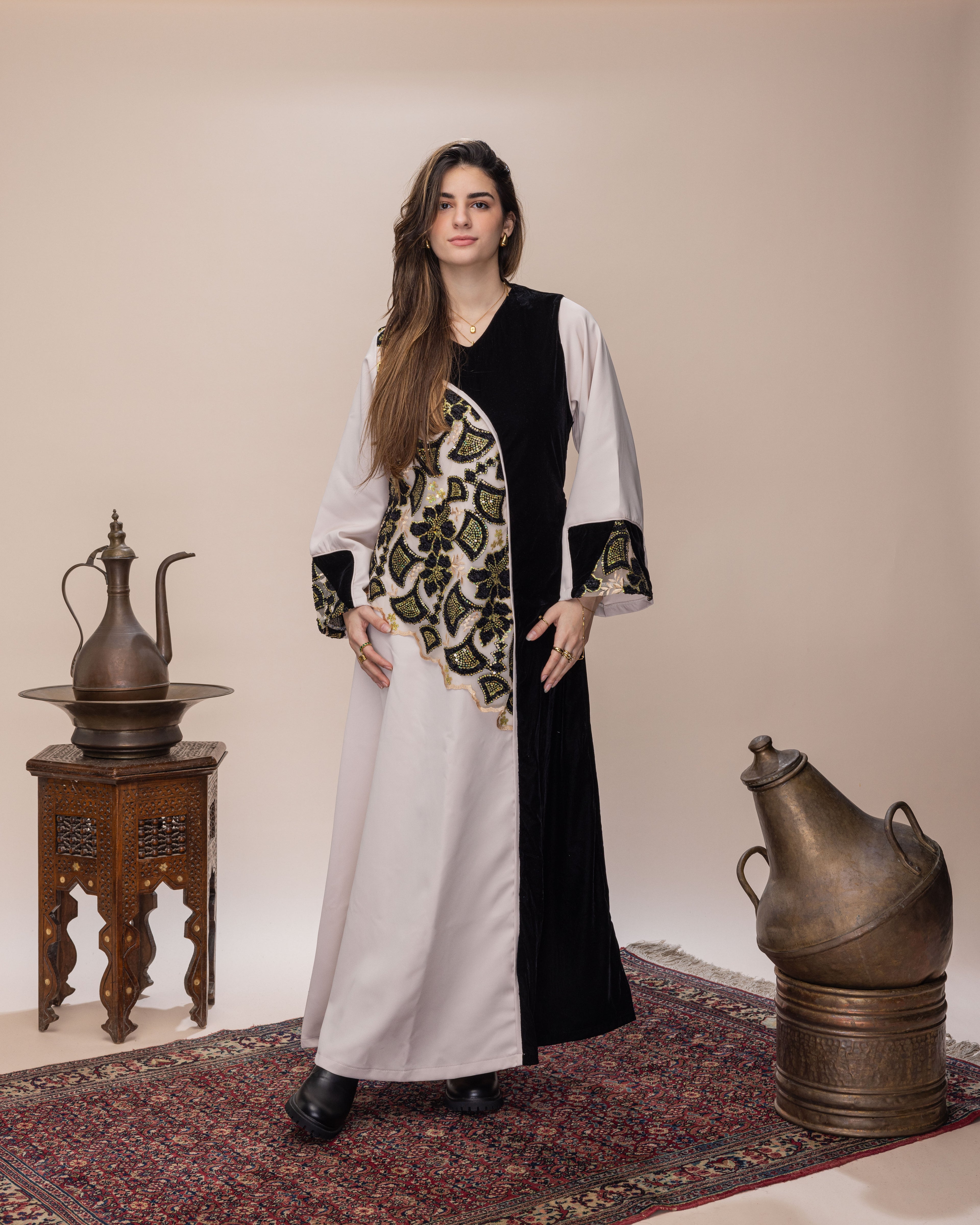 Morroccan Jalabeya - Black