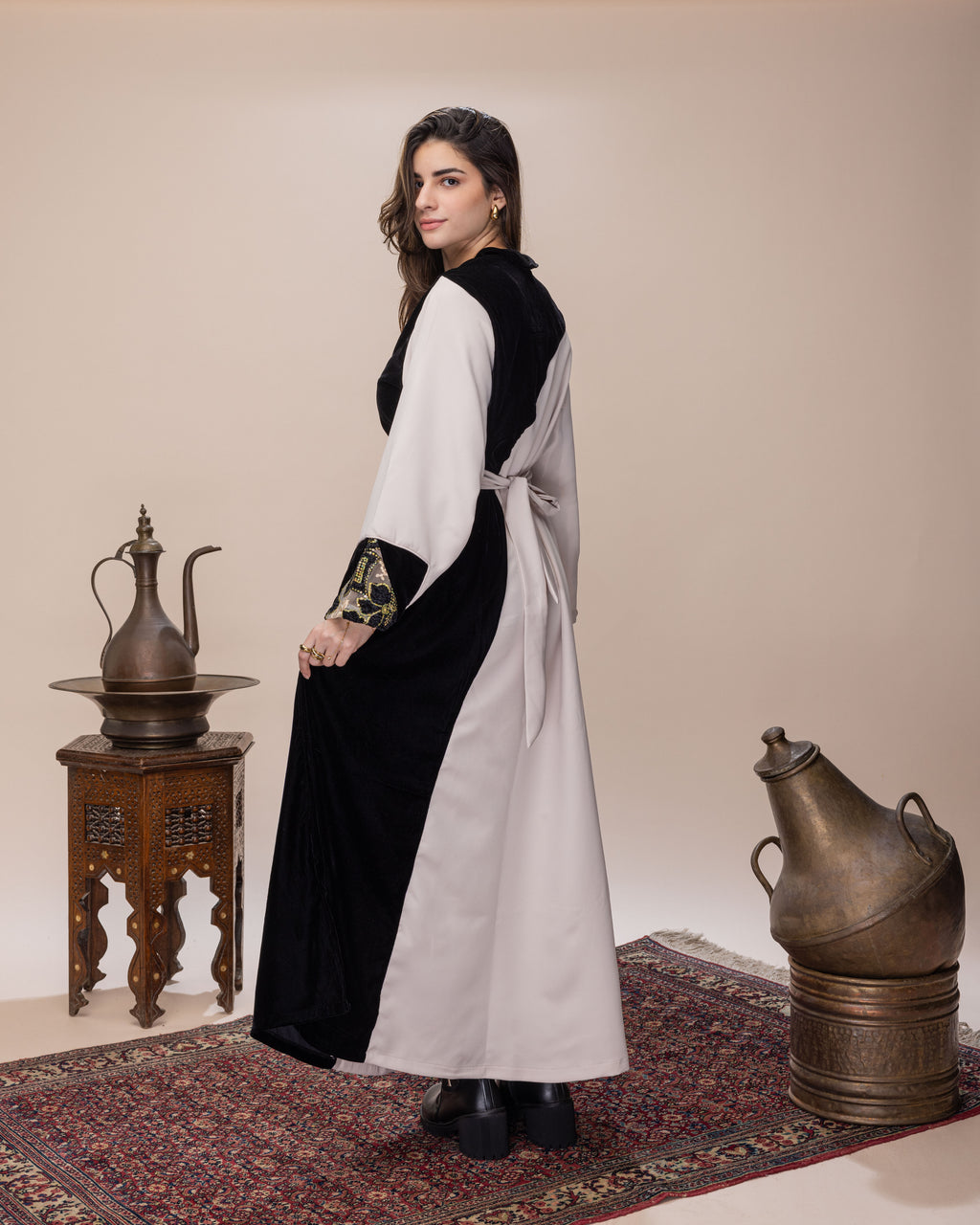 Morroccan Jalabeya - Black