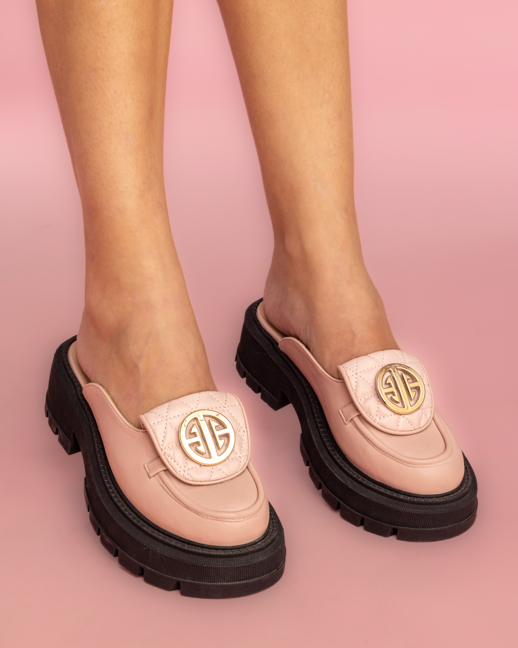 Chii Mules - Rose