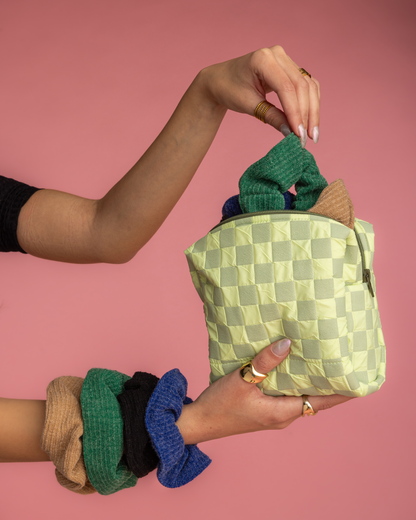 Puff Travel Bag Greens