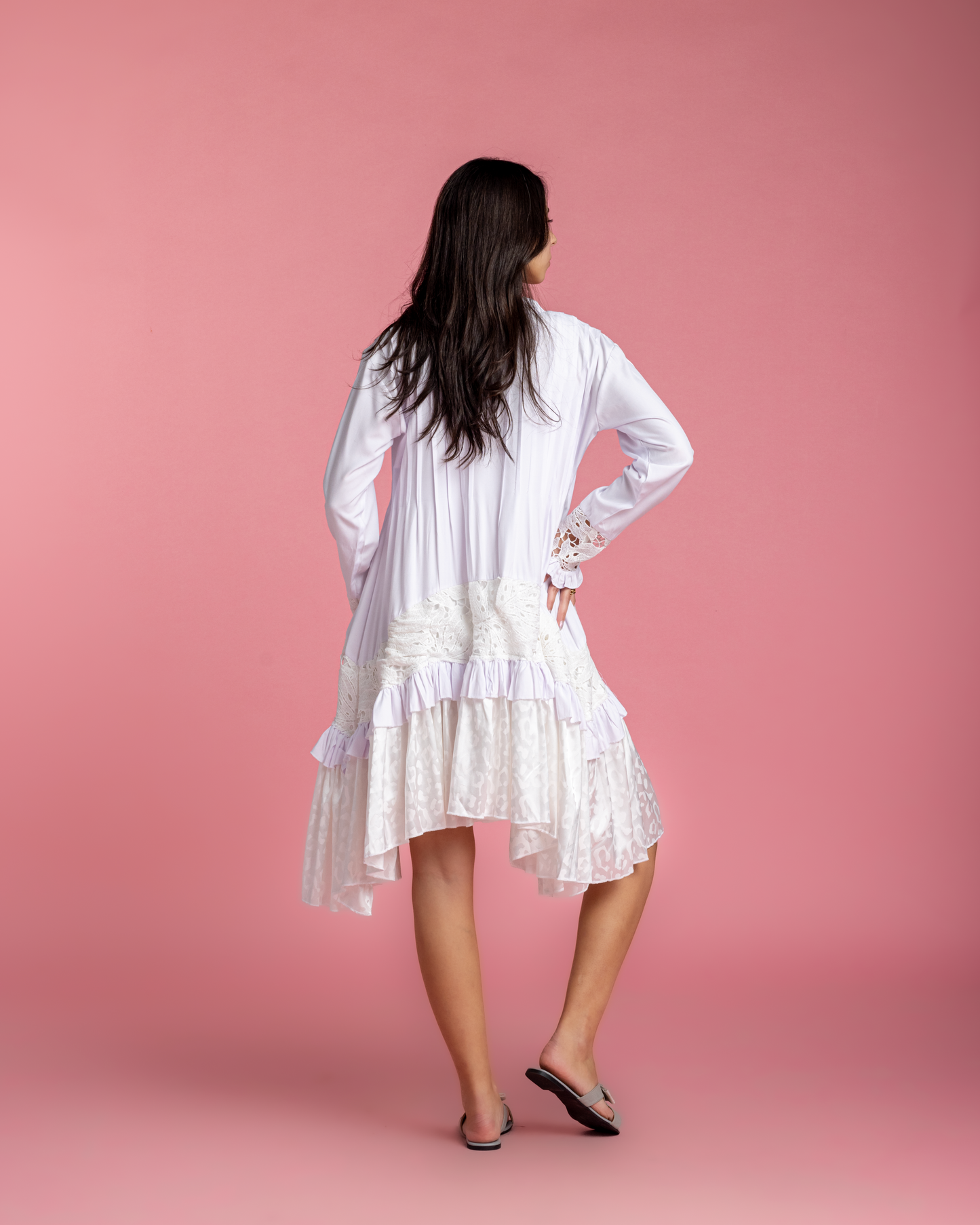 Sunset White Dress