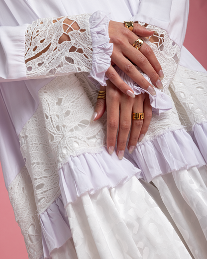 Sunset White Dress