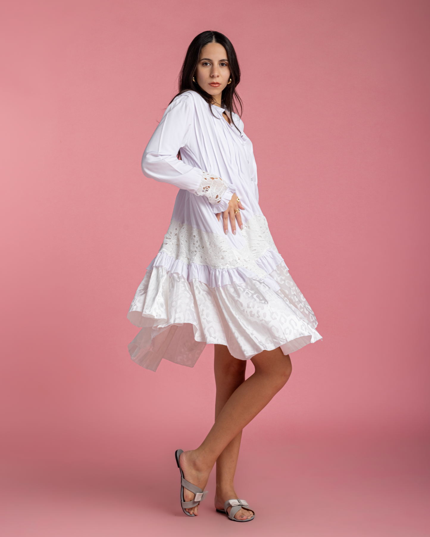 Sunset White Dress