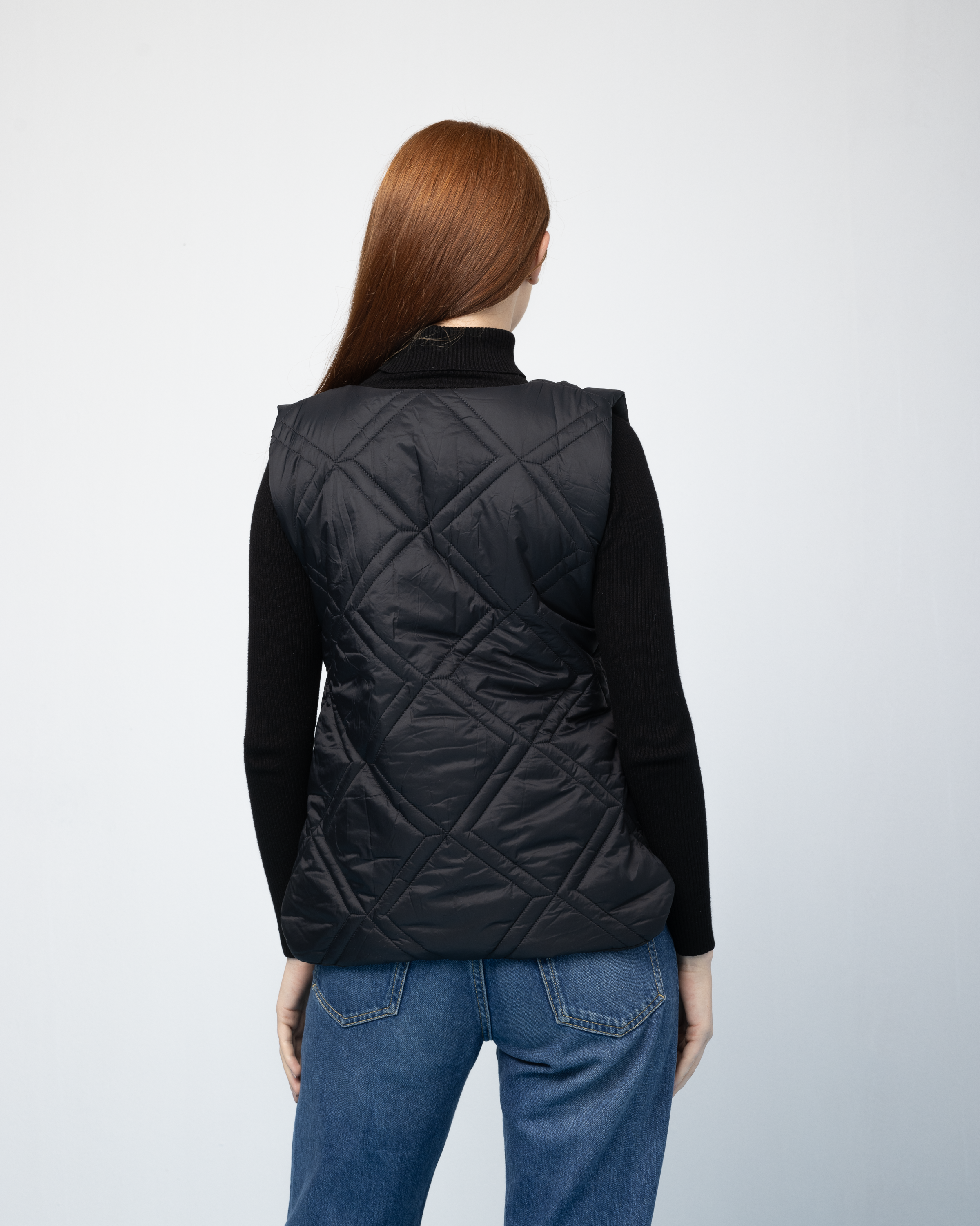 Open Puffer Jacket