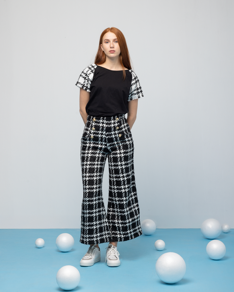Italian Tweed Pants with Egyptian Cotton Lining