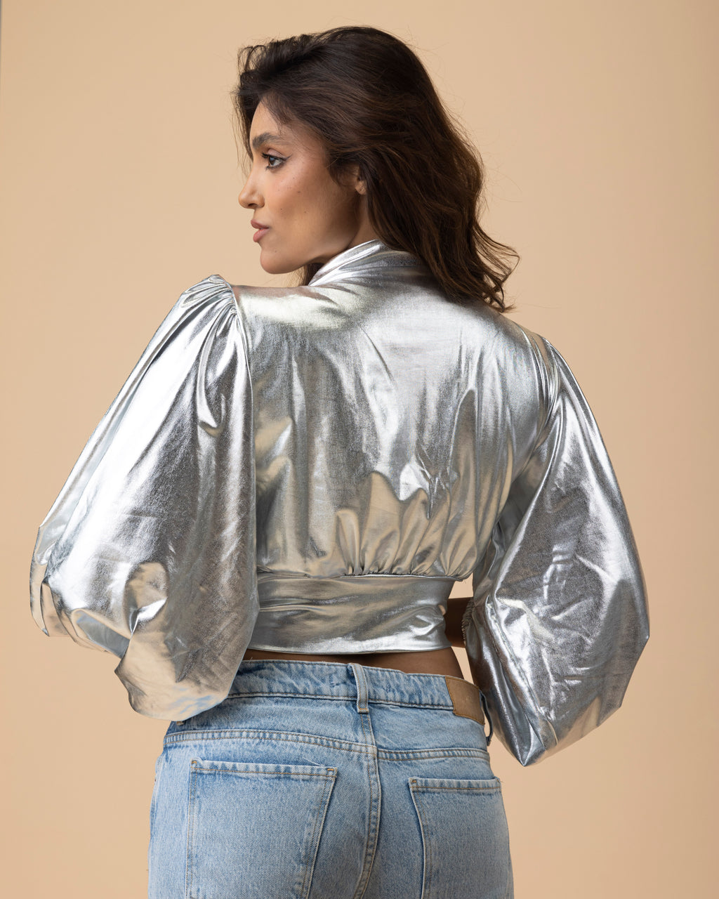 Lala Top - Silver