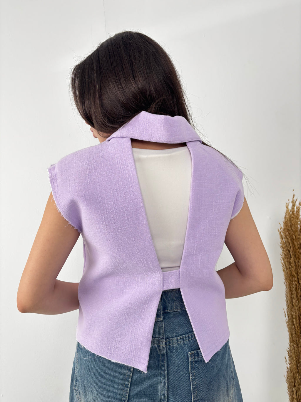 Organic cotton vest
