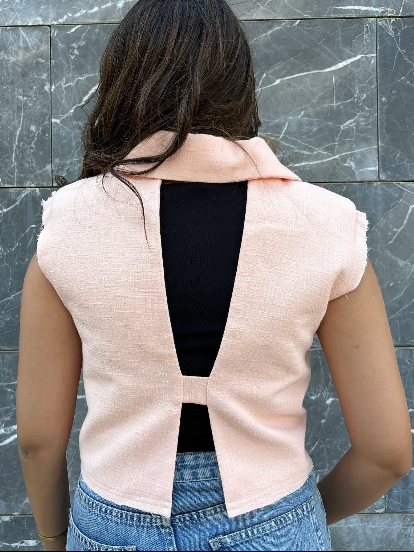 Organic cotton vest-simon