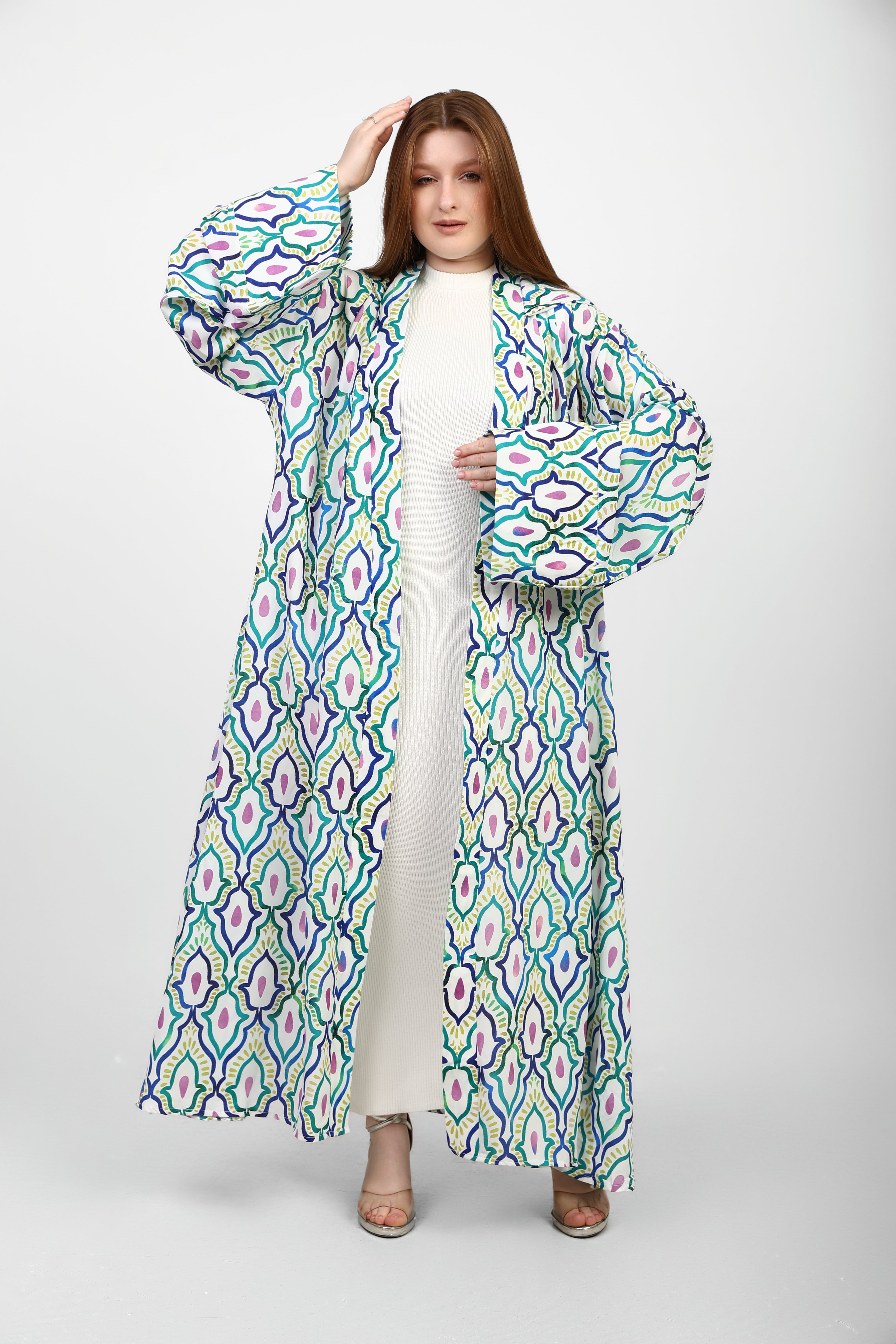 Oumm Maxi Kimono with Hood