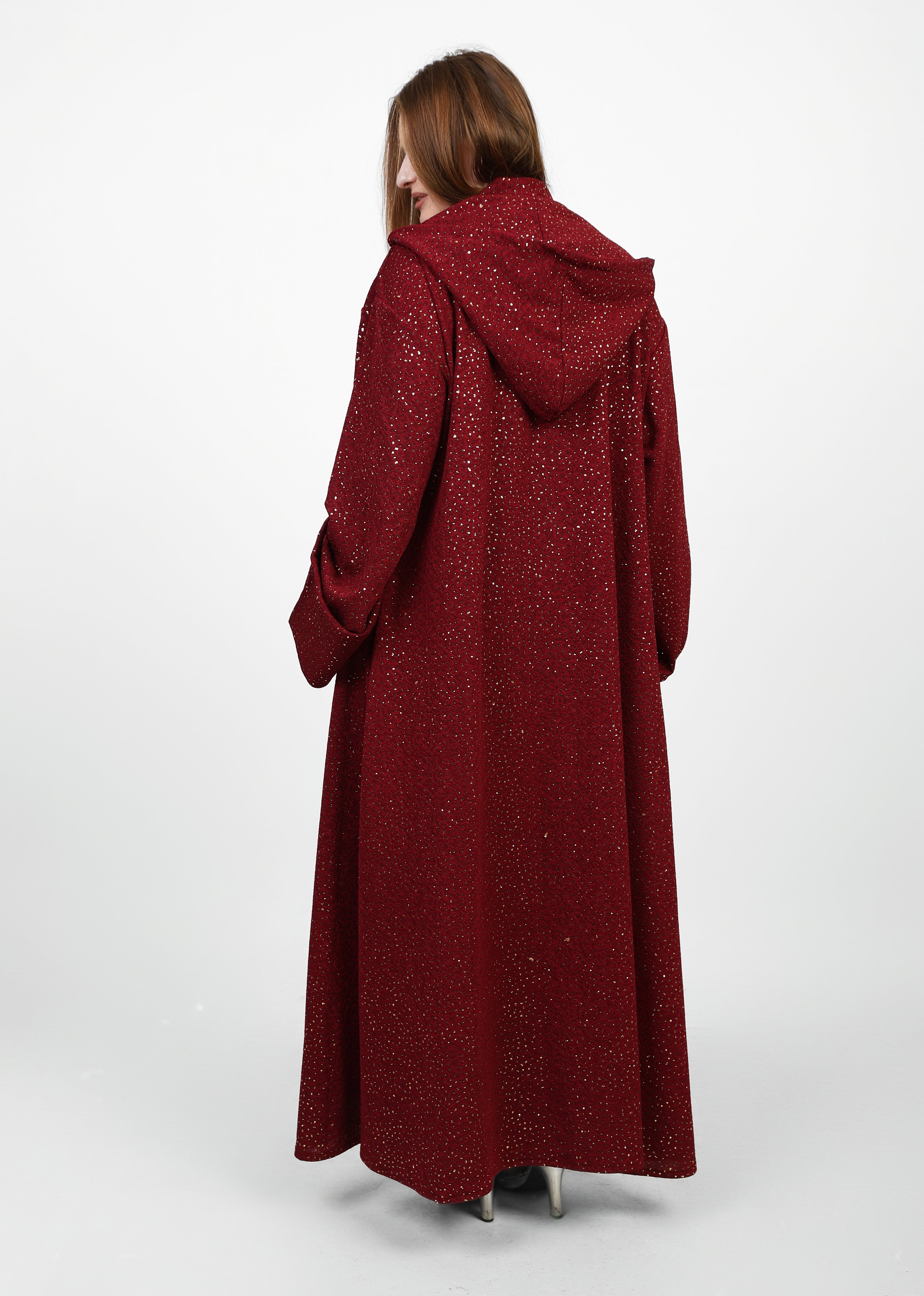 Sparkling in my Maxi Kimono with Hood