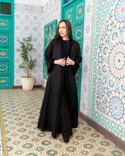 Dome Abaya with Belt