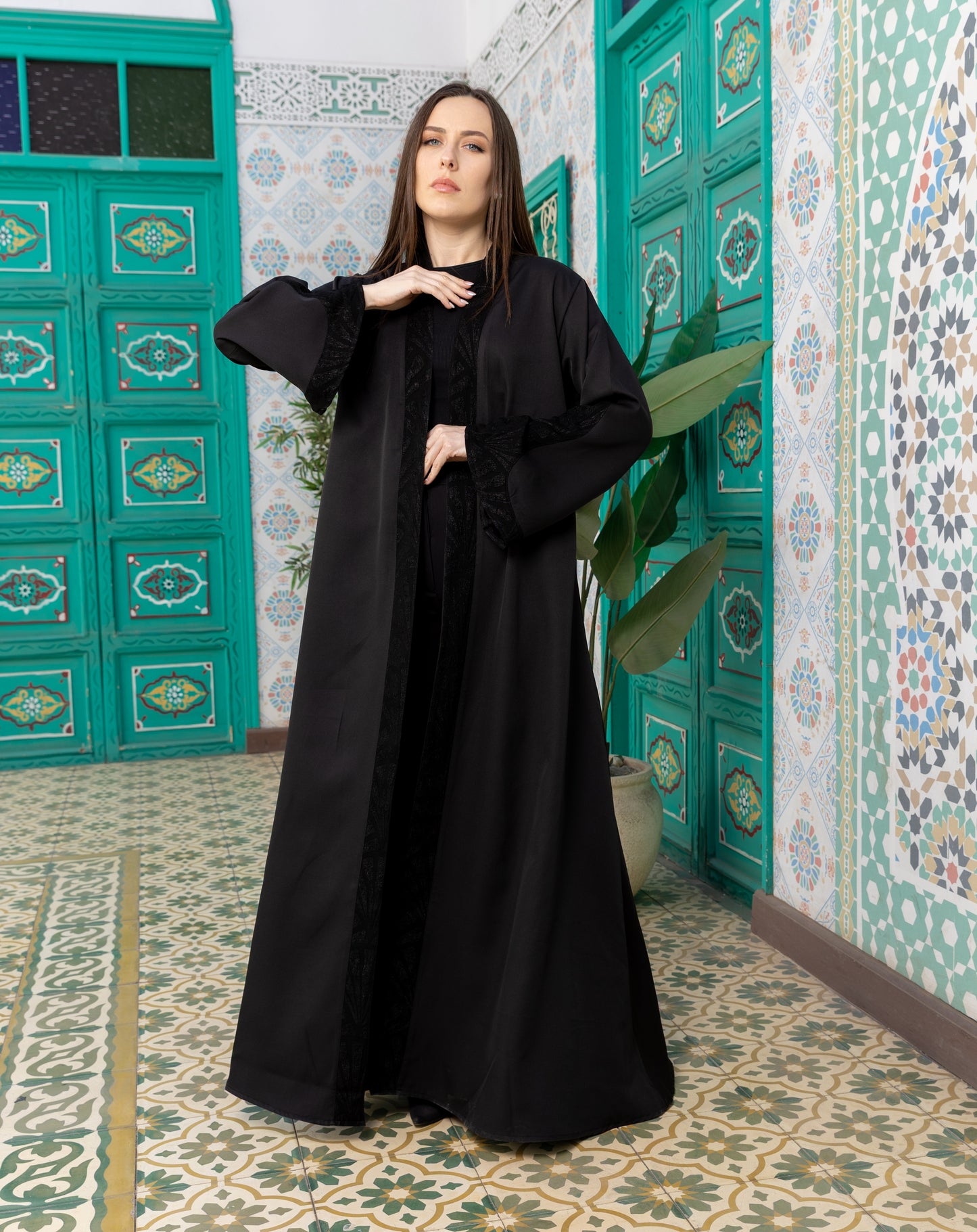 Dome Abaya with Belt