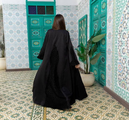 Dome Abaya with Belt